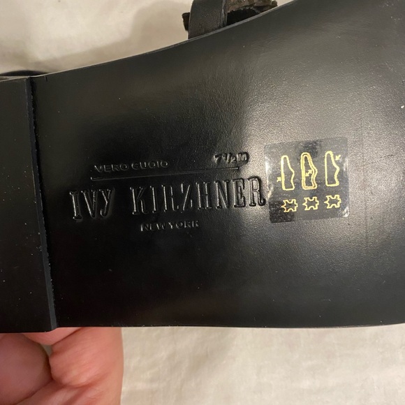 Ivy Kirzhner Leather Sandals New Never Worn - Picture 5 of 8